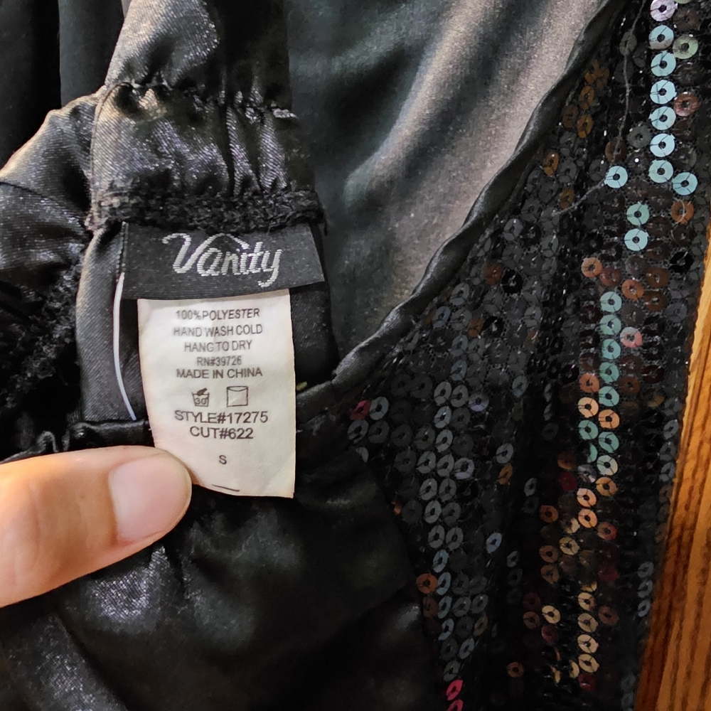 Black Sequim Mini Dress - Picture 9 of 9
